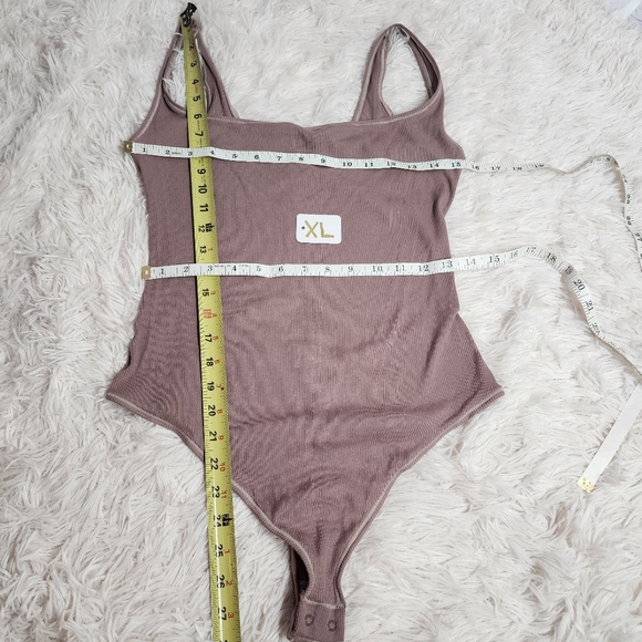 SKIMS COTTON RIB BODYSUIT/ NWT/ UMBER/ XXS,L/XL/3X - Picture 13 of 17